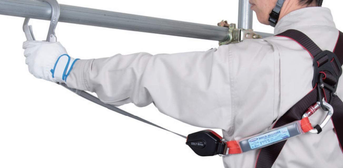 藤井電工 新規格 フルハーネス用ランヤード コルトリトラ 巻取器 ロック機構付き 小型 軽量 シングルランヤード THL-CR93-21KS-R23 1丁掛けランヤード 高所作業 墜落制止用器具 フルハーネス 安全帯 ツヨロン TSUYORO MARWIL-DEMENAGEMENTS_CH