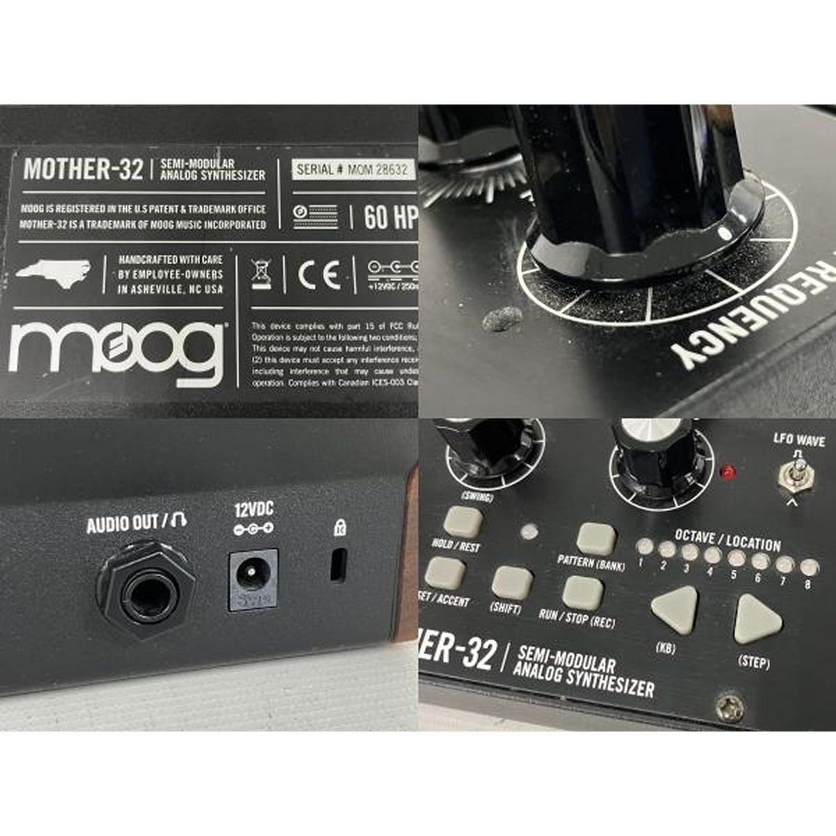 MOOG MOTHER-32 モーグ マザー テーブルトップ型 セミモジュラー