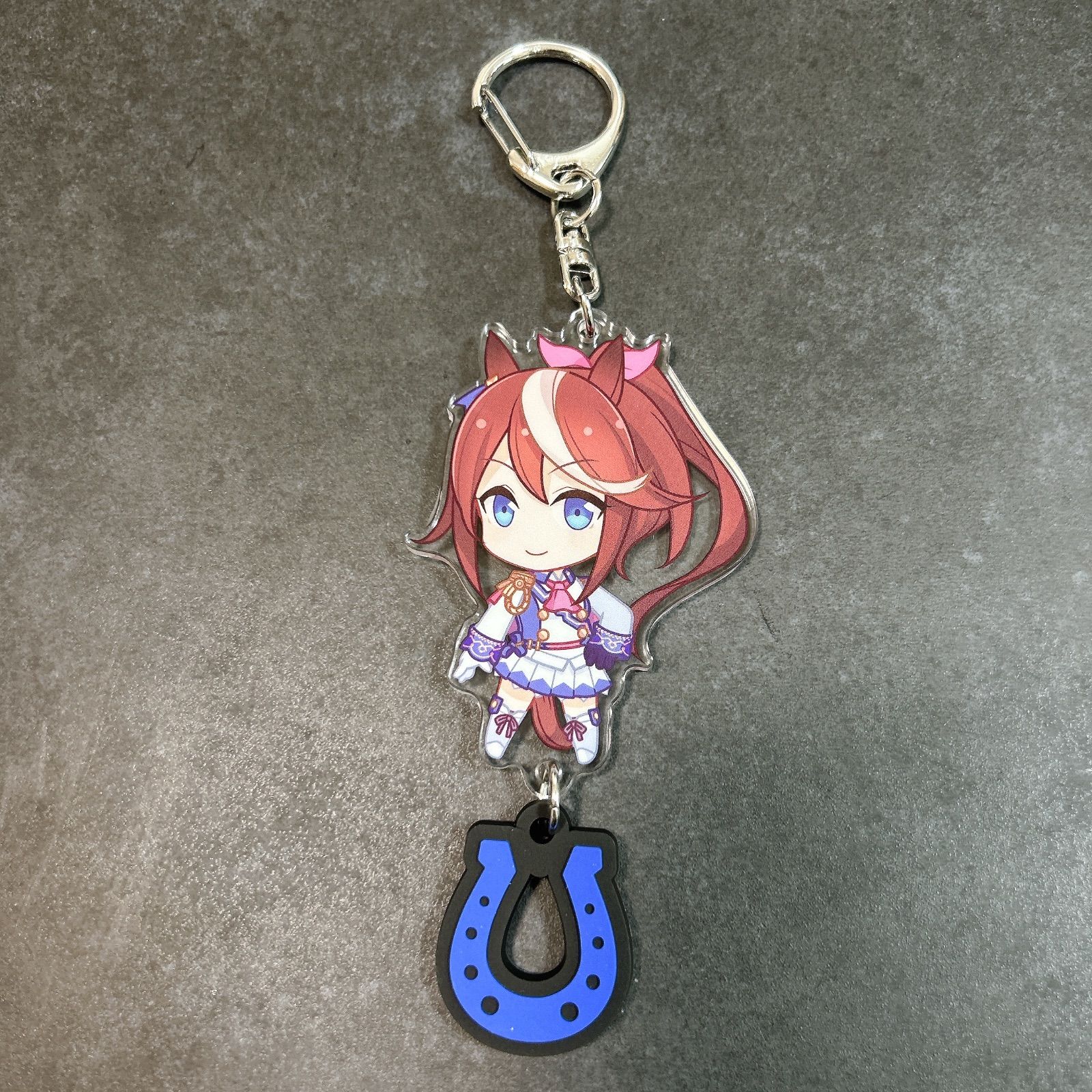 C91 ウマ娘 ラバー蹄鉄付きアクリルキーホルダー トウカイテイオー
