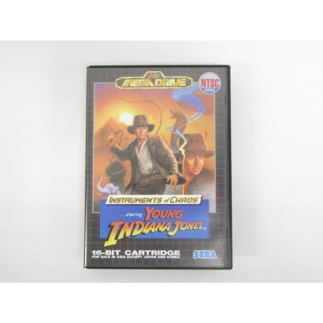 SEGA セガ メガドライブ ジェネシス用ソフト YOUNG INDIANA JONES INSTRUMENTS of CHAOS GE443