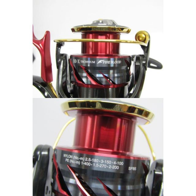 SHIMANO シマノ 24. BB-X TECHNIUM FIRE BLOOD C3000DXXG S 左ハンドル