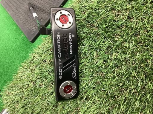タイトリスト SCOTTY CAMERON select NEWPORT 2 34インチ パター PT スチール フレックスその他 メンズ 男性用 右利き 右用 Bランク ゴルフクラブ