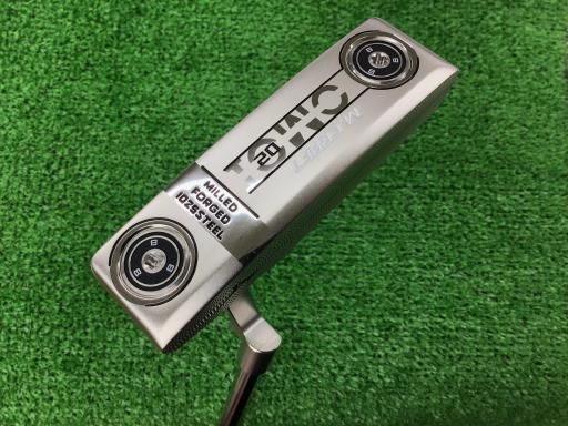 ミズノ M.CRAFT OMOI 02 ダブルニッケル 34インチ パター PT スチール フレックスその他 メンズ 男性用 右利き 右用 Bランク ゴルフクラブ