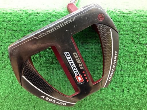 オデッセイ O WORKS RED MARXMAN S 34インチ パター PT スチール フレックスその他 メンズ 男性用 右利き 右用 Cランク ゴルフクラブ