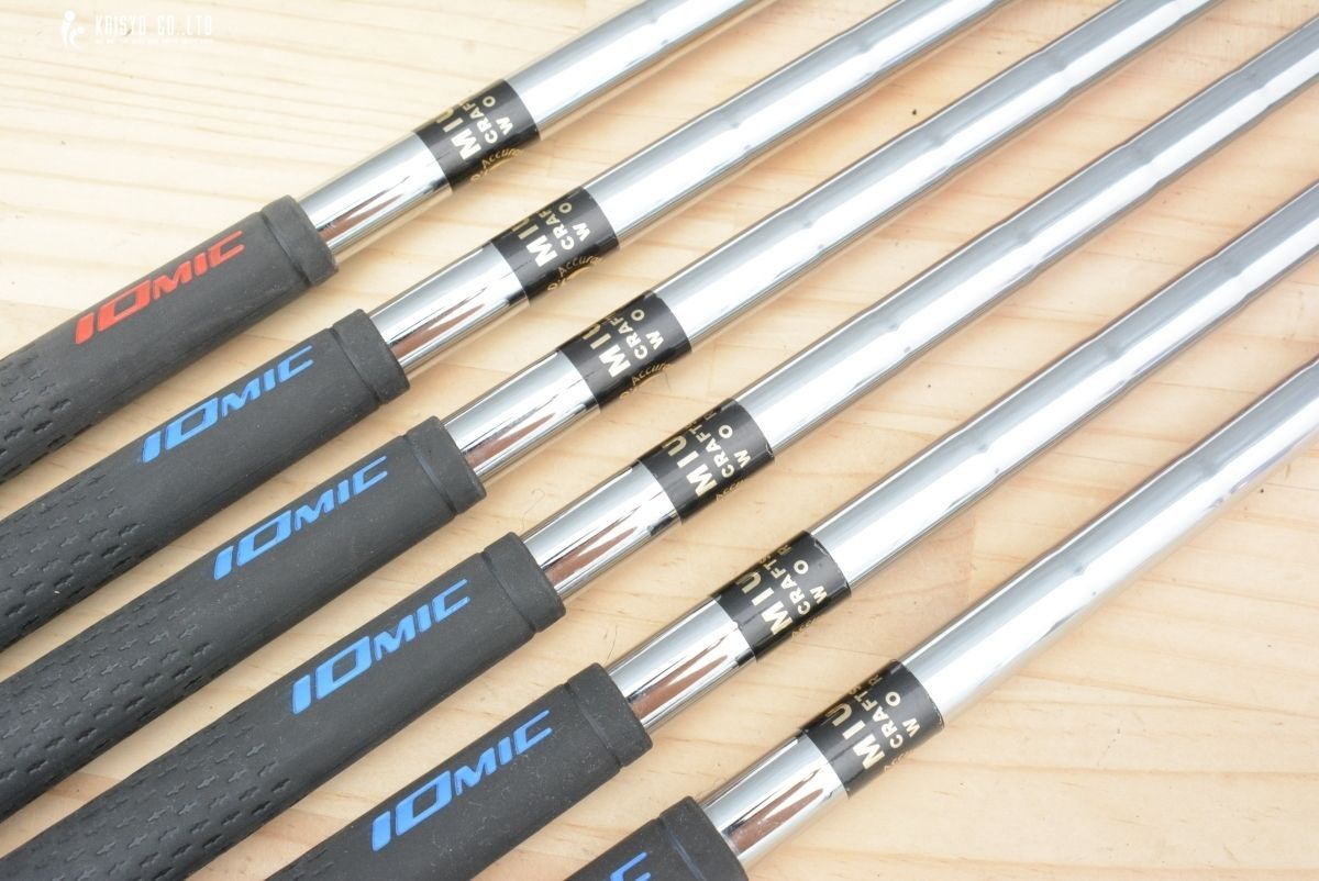 中級者/上級者向け】三浦技研 TC-101 アイアンセット 5~PW 6本
