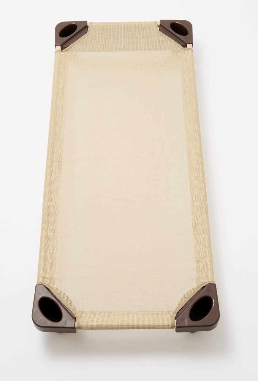 リトルプリンセス Little Princess お昼寝用メッシュマット ミディアムサイズ ココア×ベージュ