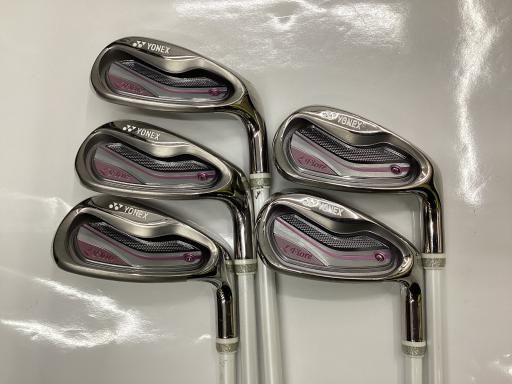 ヨネックス YONEX Fiore 5S アイアンセット IR FR300 アイアン フレックスL レディース 女性用 右利き 右用 Cランク ゴルフクラブ