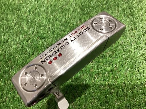 タイトリスト SCOTTY CAMERON select NEWPORT 2 2018 33インチ パター PT スチール フレックスその他 メンズ 男性用 右利き 右用 Cランク ゴルフクラブ