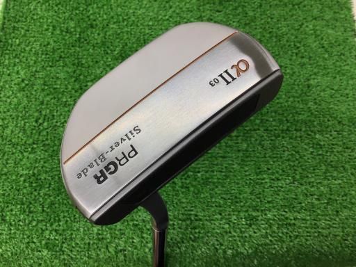 プロギア SILVER-BLADE α II 03 34インチ パター PT スチール フレックスその他 メンズ 男性用 右利き 右用 Bランク ゴルフクラブ