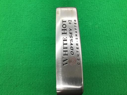 オデッセイ WHITE HOT 2 CENTER SHAFTED 35インチ レフティ パター PT スチール フレックスその他 メンズ 男性用 左利き レフティ 左用 Cランク ゴルフクラブ