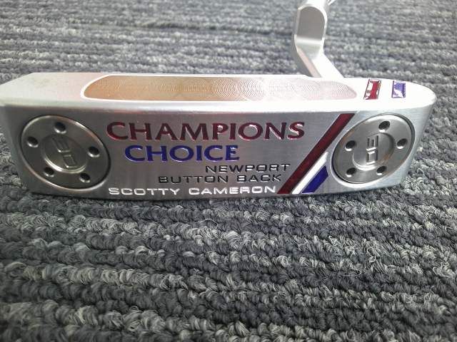 パター タイトリスト CHAMPIONS CHOICE NEWPORT BUTTON BACK スチール 35 3.5 6227 博多