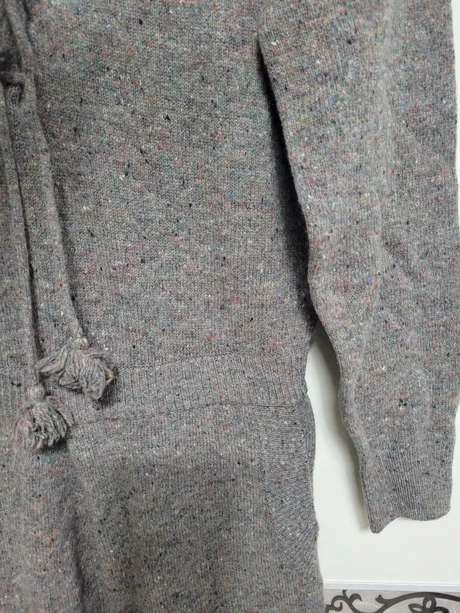 ニット長袖 オールインワン