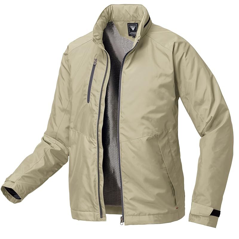 彡ジーベック Xebec 軽防寒ブルゾン 秋冬用 142 39 サンドベージュ S 1