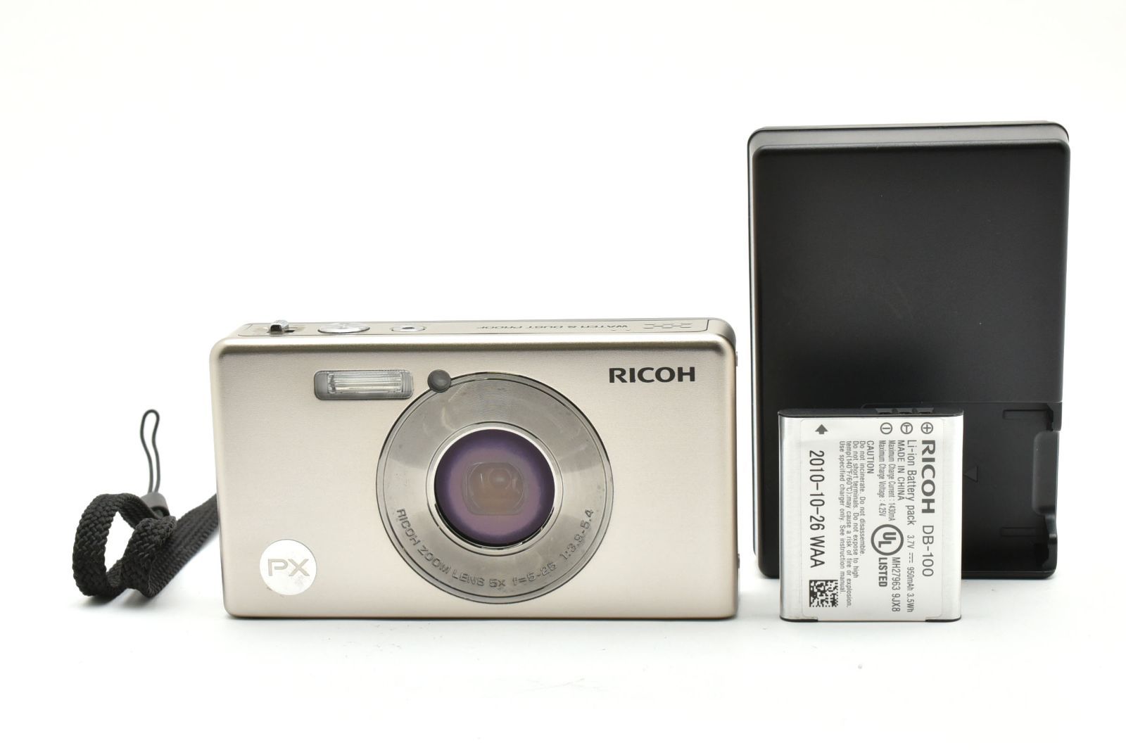 リコー PX コンパクトデジタルカメラ シルバー Ricoh 425