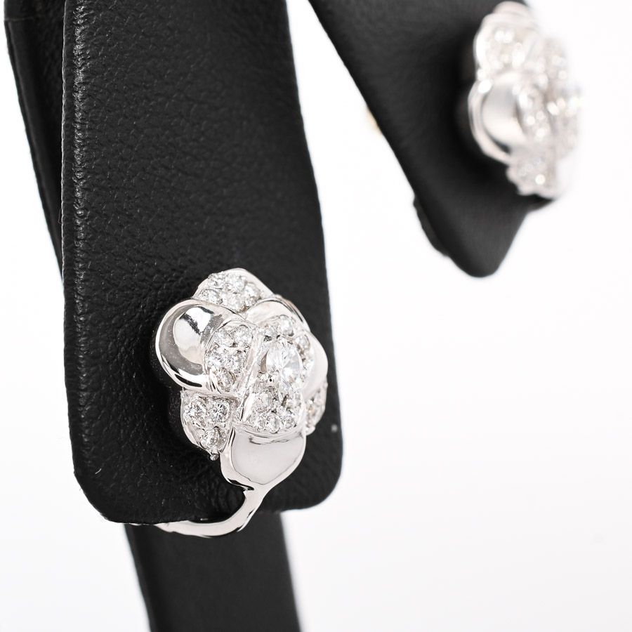 CHANEL シャネル イヤリング カメリア J1244