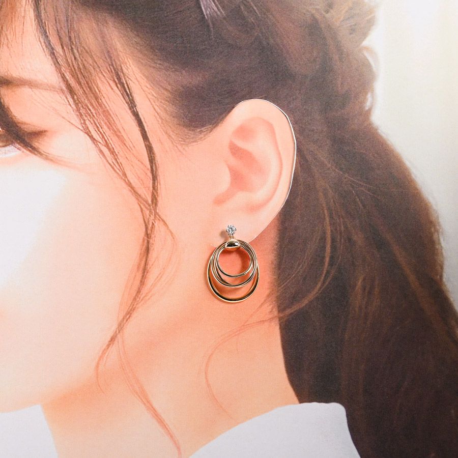 FOREVER MARK フォーエバーマーク ピアス ダイヤ ピアス - メルカリ