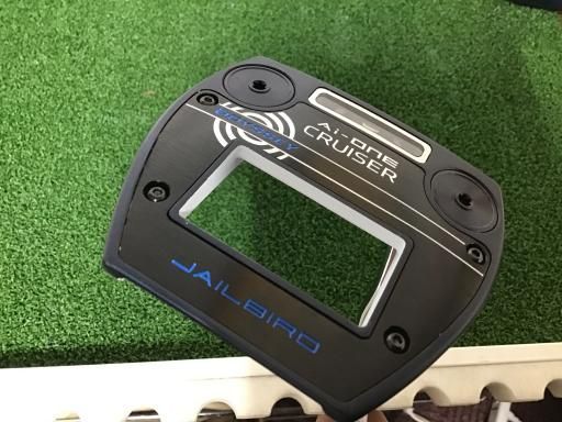 オデッセイ Ai-ONE CRUISER JAILBIRD VERSA90 DB 38インチ パター PT STROKE LAB 140 スチール フレックスその他 メンズ 男性用 右利き 右用 Bランク ゴルフクラブ