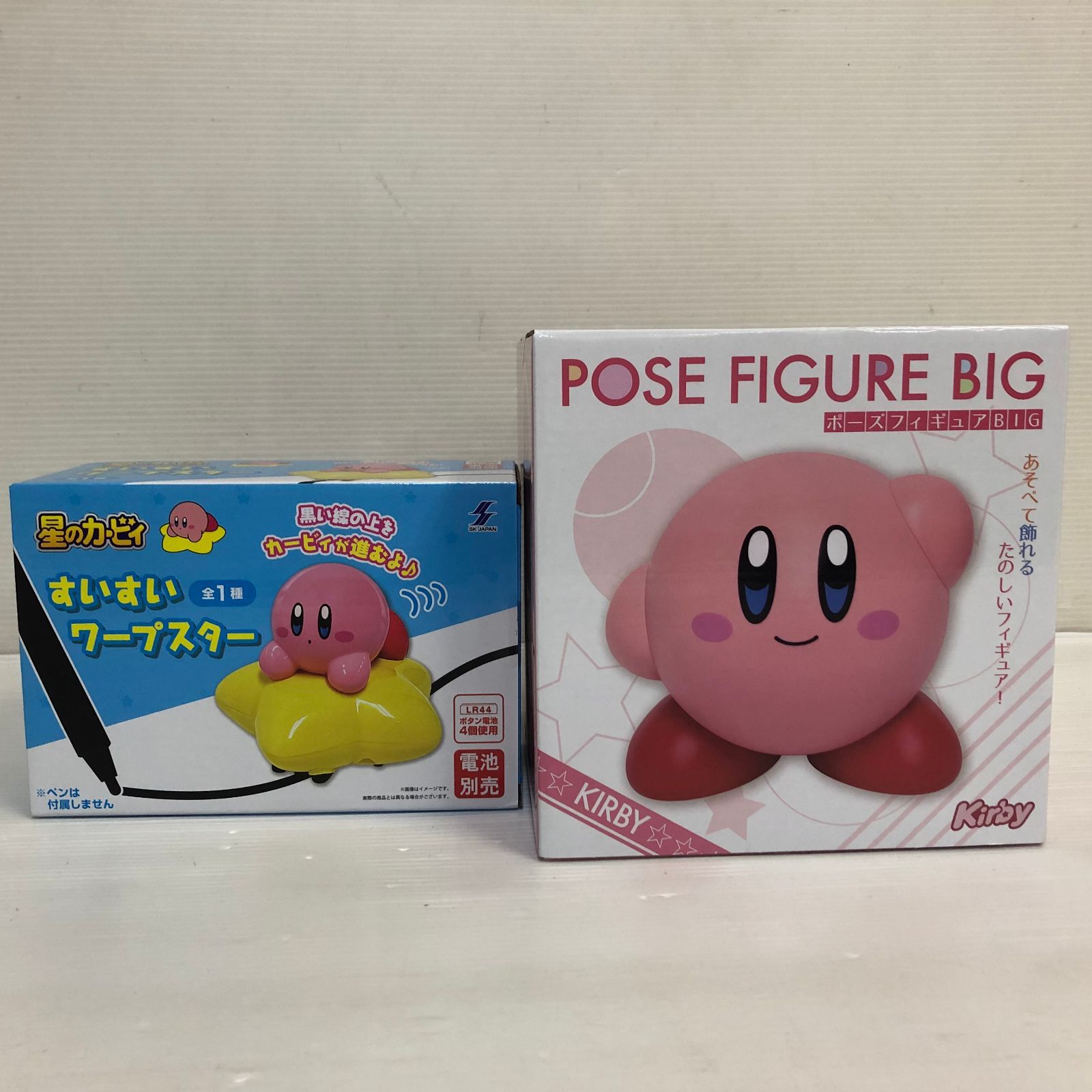 △星のカービィ ポーズフィギュア BIG ＋ 星のカービィ すいすい