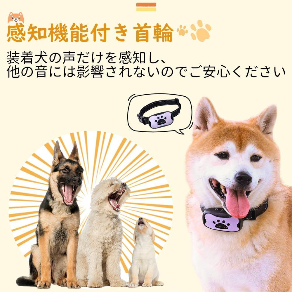 犬用品 特価商品 TTFP 無駄吠え防止首輪 小中型犬専用首輪 53g超