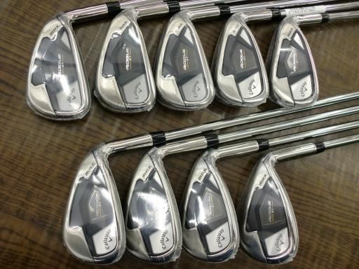 キャロウェイ ROGUE ST MAX 9S アイアンセット IR 純正特注シャフト フレックスR メンズ 男性用 右利き 右用 Aランク ゴルフクラブ