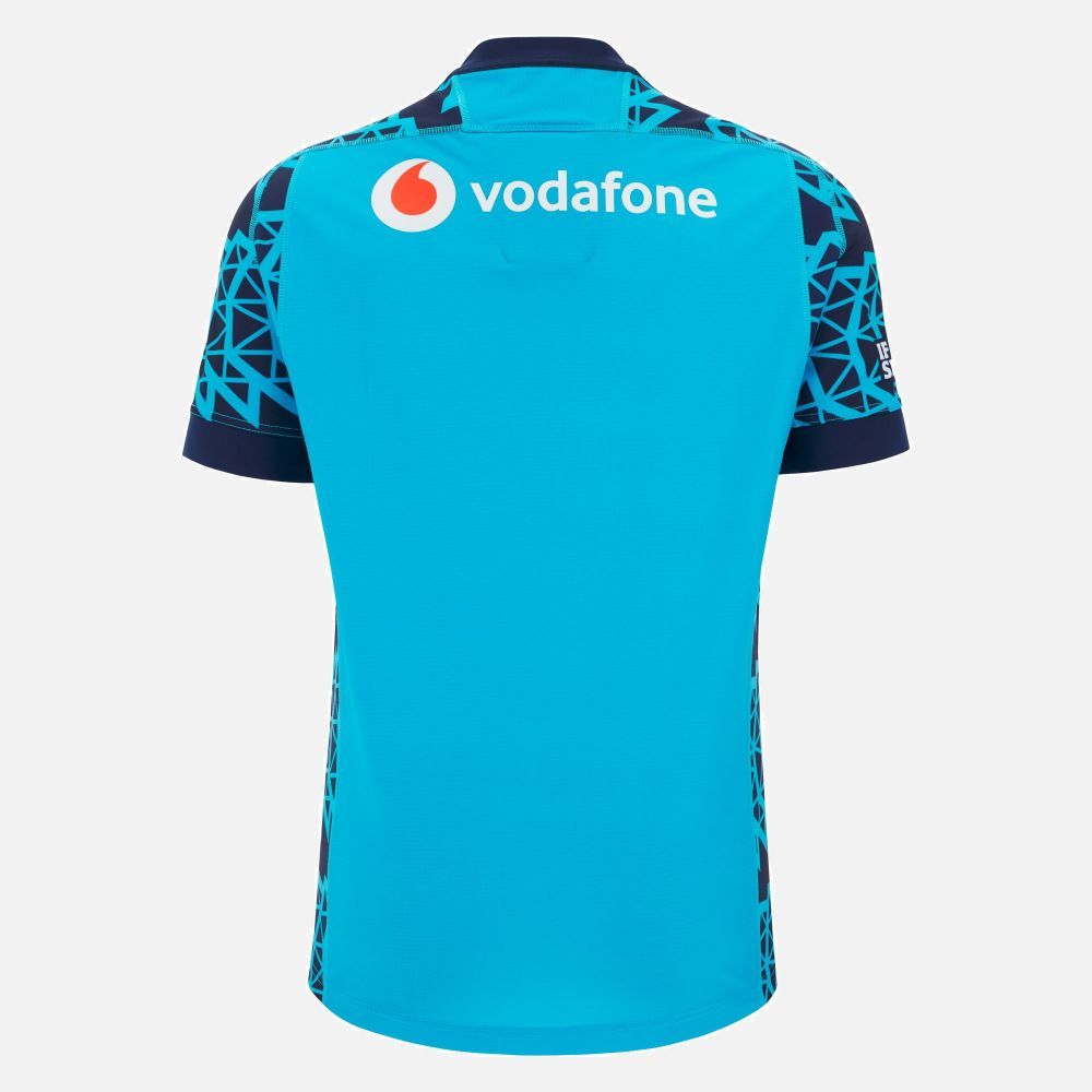 マクロン ラグビー スコットランド代表 2025 2026 スカイ トレーニング ジャージ 青 ブルー 水色 モデル 日本未発売