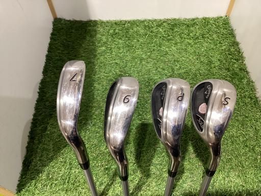 キャロウェイ SOLAIRE 2018 8 S ピンク レディース クラブセット CS オリジナルカーボン フレックスL 女性用 右利き 右用 Cランク ゴルフクラブ