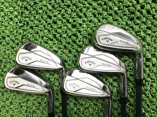 キャロウェイ ELYTE 5S アイアンセット IR 純正特注シャフト フレックスSR メンズ 男性用 右利き 右用 Cランク ゴルフクラブ