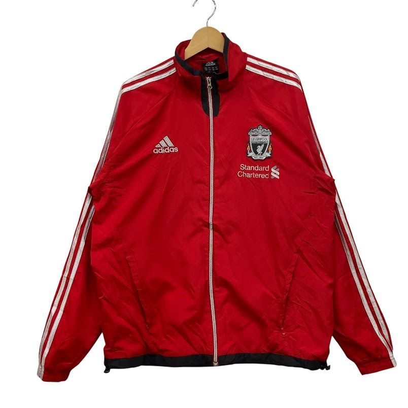 リバプール　ナイロンジャケット　ジャージ　レッド　アディダス　ユニフォーム liverpool-adidas-anthem-jacket