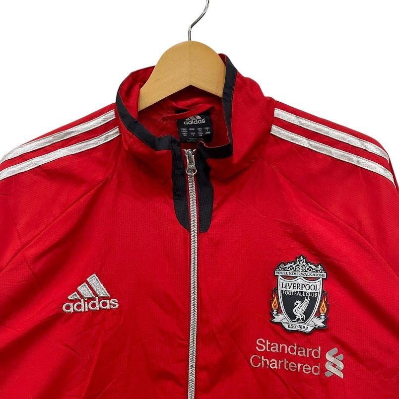 リバプール ナイロンジャケット ジャージ レッド アディダス