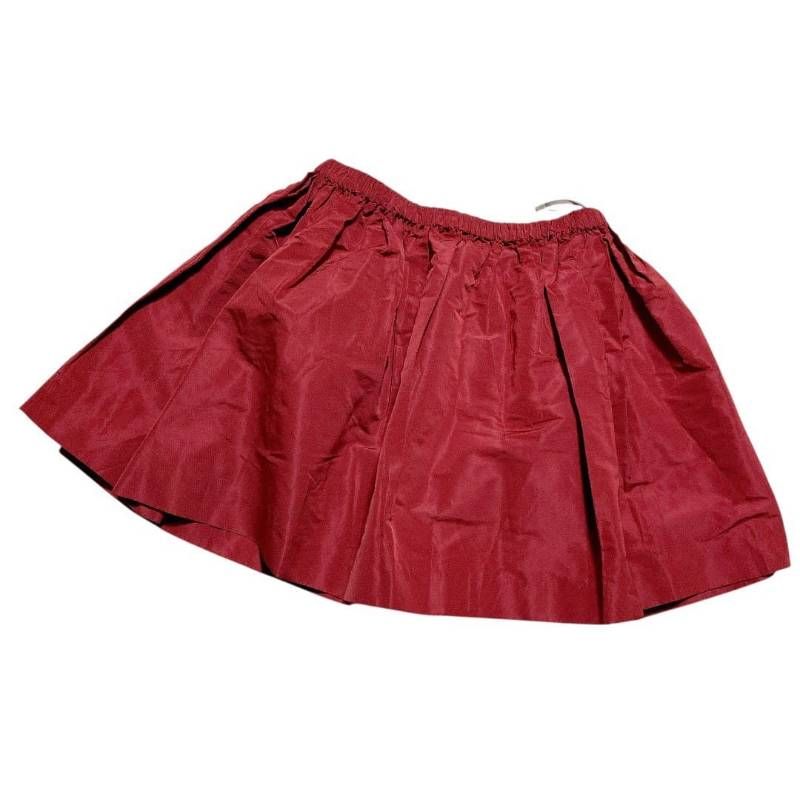 miu miu ミュウミュウ ミニスカート ナイロン フ イージースカート 赤 オールシーズン サイズ 40 レディース