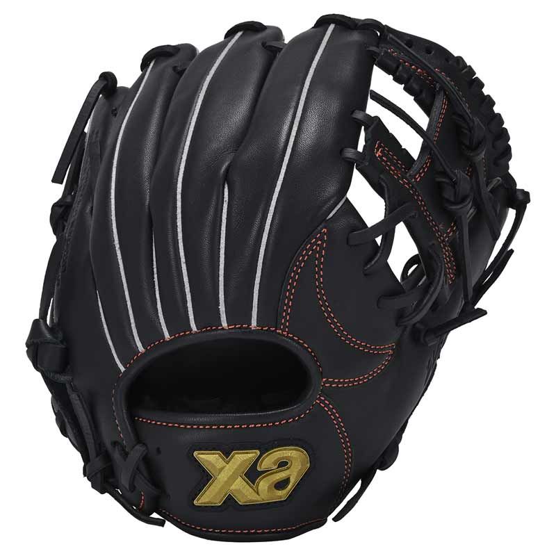 XANAX ザナックス 軟式ジュニア用グラブ ウィングエアー オールラウンド用M 野球 JR 少年用 グラブ グローブ 25SS BJG25AM1W-90 90 ブラック