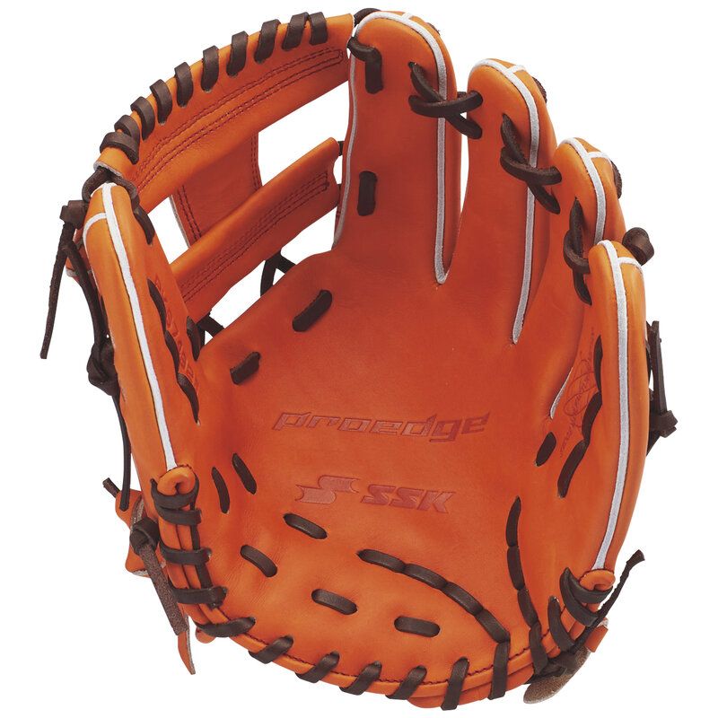 SSK エスエスケイ 硬式プロエッジシリーズ SBN 内野手用 野球 25 SS グローブ 硬式野球 SSグローブ 3540 オレンジ×ブラウン
