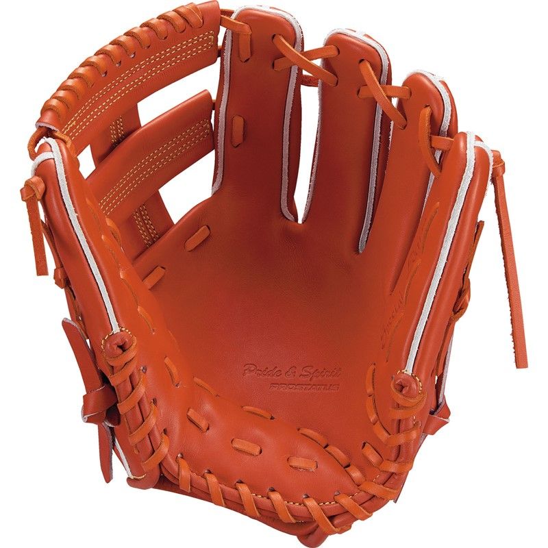 ゼット ZETT 硬式用 プロステイタス2401 SE 内野手用 グラブ袋付 野球 硬式 グラブ グローブ 一般 吉川タイプ 24 SS -5800 Dオレンジ