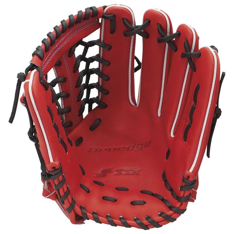 SSK エスエスケイ 硬式プロエッジシリーズ W 外野手用 野球 グローブ 硬式野球グローブ 25 AW 3290 Bオレンジ ブラック