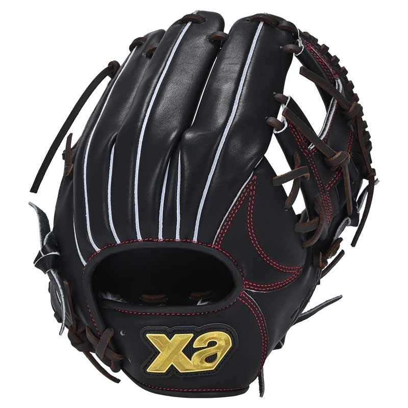 ザナックス XANAX 軟式グラブ トラスト グラブ ミット グラブ ミット 野球 25SS BRG25NA1T-9094 9094 ブラックｘブラウン