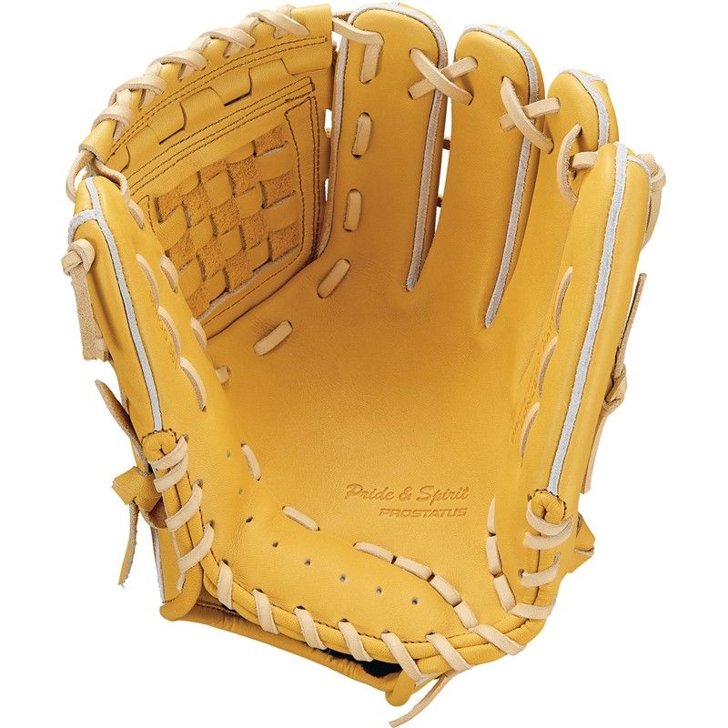 ゼット ZETT 硬式用 プロステイタス2301 内野手用 グラブ袋付 野球 硬式 グラブ グローブ 一般 24 SS -5432 Tイエロー パステルB