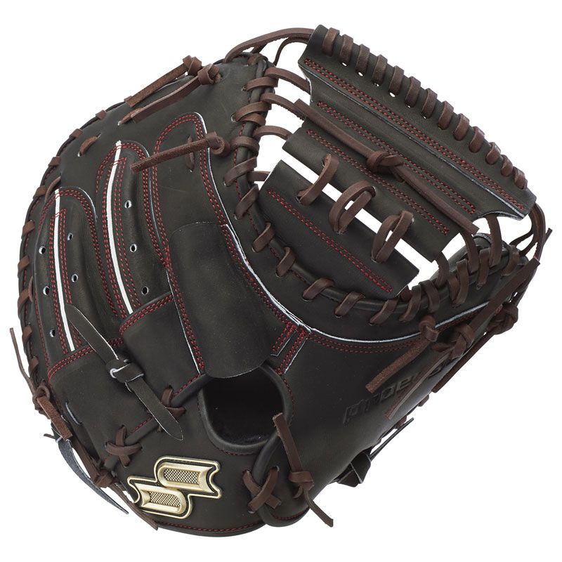 SSK エスエスケイ 硬式プロエッジシリーズ SBN 捕手用 野球 グローブ 硬式野球グローブ 25 AW 9040 ブラック×ブラウン