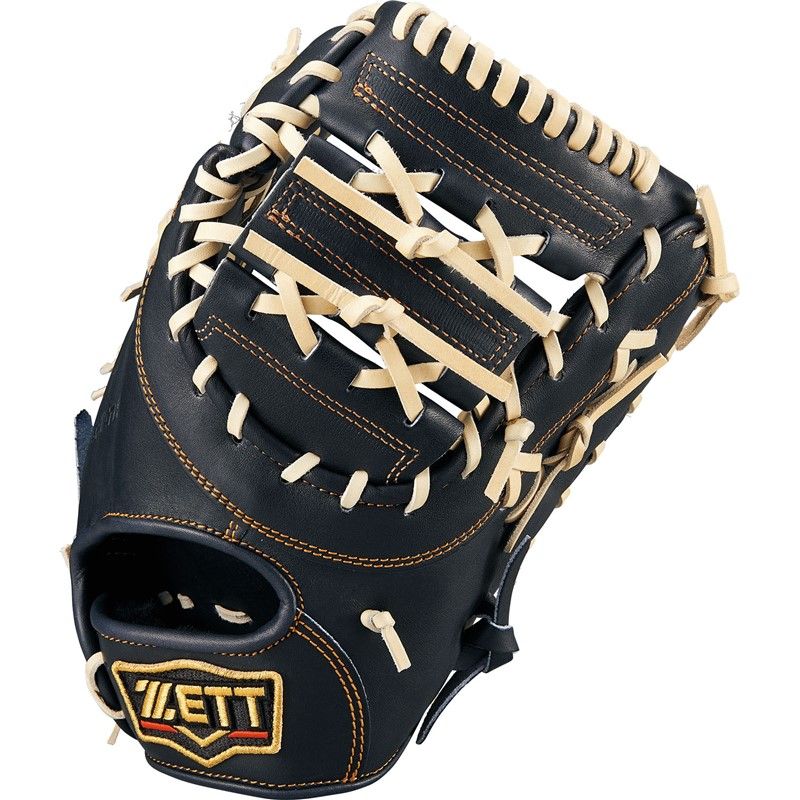 zett ゼット 硬式ファーストミットプロステイタス2201 野球ソフトグラブ 25 AW 硬式 bprofm 333 g-1932 n Nブラック パステル