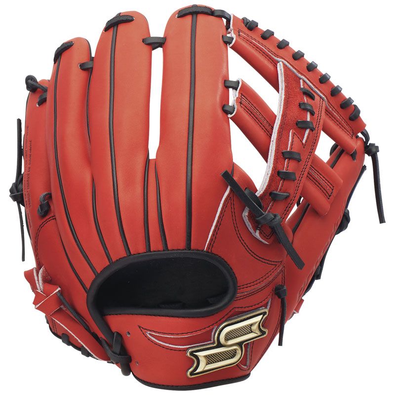 SSK エスエスケイ 軟式プロエッジシリーズ C 内野手用 野球 グローブ 軟式野球グローブ PNC76125F 25AW 3290 Bオレンジ×ブラック