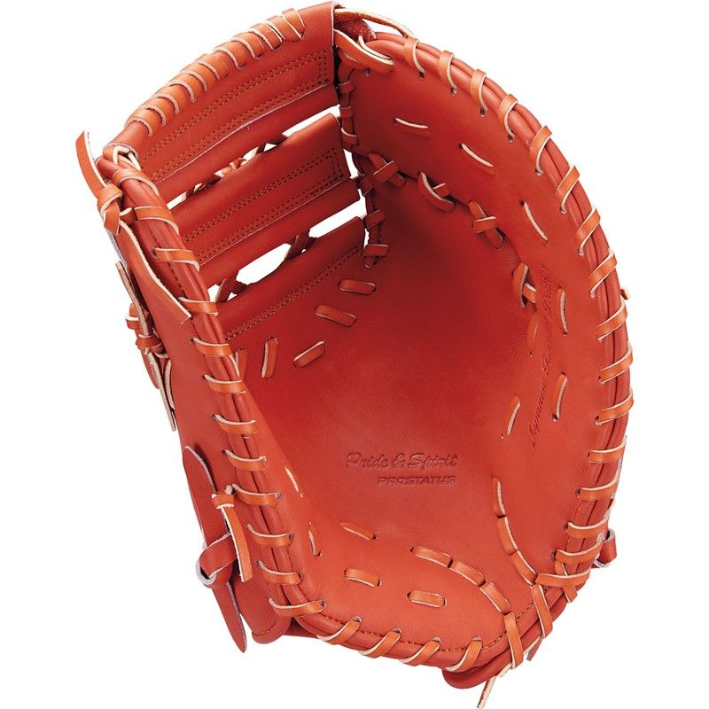 ZETT ゼット 軟式 ファーストミート プロステイタス 24 野球 ソフト グラブ brfb 30233-5800 Dオレンジ