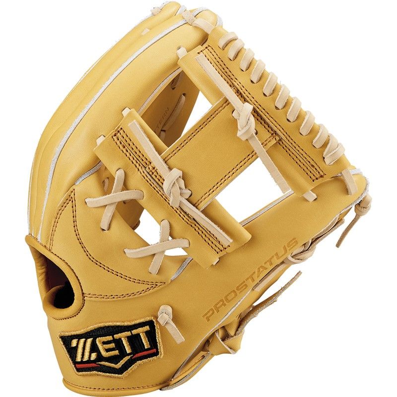  zett ゼット 硬式グラブ プロステイタス 2201 野球ソフトグラブ 硬式 bprog 766-5432 Tイエロー パステルB 硬式 グローブ