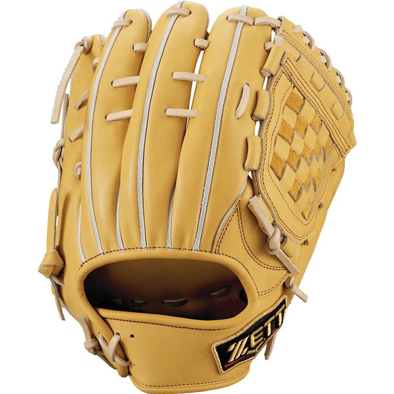 ゼット ZETT 硬式用 プロステイタス2401 内野手用 源田タイプ グラブ袋付 野球 硬式 グラブ グローブ 一般 遊撃手 二塁手 24SS BPROG564-5432 Tイエロー パステルB