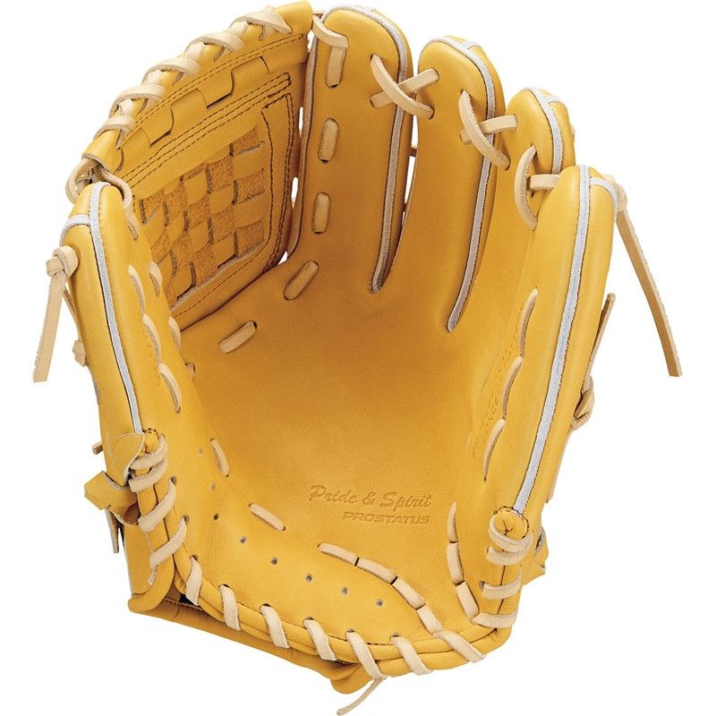 ゼット ZETT 硬式用 プロステイタス2401 内野手用 源田タイプ グラブ袋付 野球 硬式 グラブ グローブ 一般 遊撃手 二塁手 24 SS 5432 Tイエロー パステルB