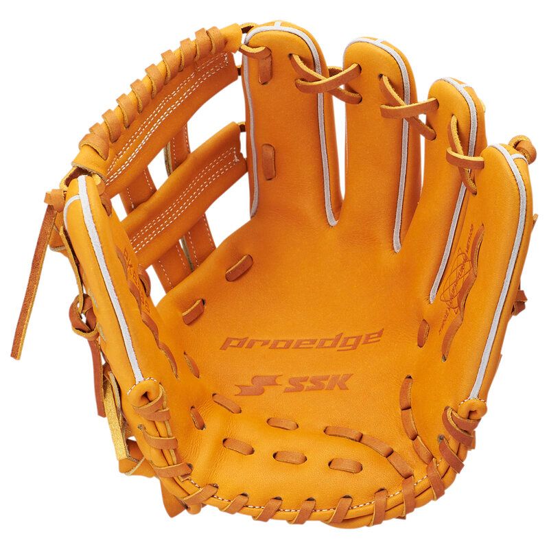 SSK エスエスケイ 硬式プロエッジシリーズ B 内野手用 野球 25 SS グローブ 硬式野球 SSグローブ PKB 866 3747 ライトオレンジ×タン