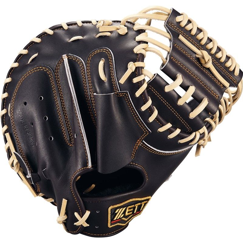 zett ゼット 硬式キャッチミット プロステイタス 2501 野球ソフトグラブ 25AW 硬式 bprocm960g-3732 ブラウン パステルB