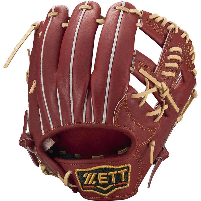zett ゼット 硬式 グラブ プロステイタス 1901 野球ソフトグラブ 硬式 bprog660-4032 ボルドー Pブラウ