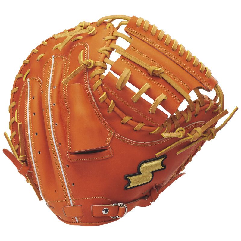 SSK エスエスケイ 硬式特選ミットシリーズ 捕手用 野球 25SS グローブ 硬式野球 25SSグローブ SPM120 3547 オレンジ×タン