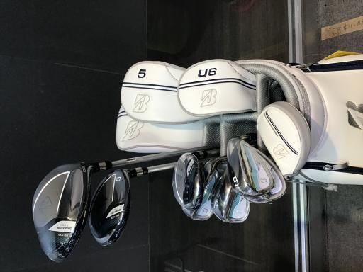 ブリヂストン BRIDGESTONE BG-100L 8S レディース CB付 ネイビー クラブセット CS BG-100Li フレックスL レディース 女性用 右利き 右用 Nランク ゴルフクラブ