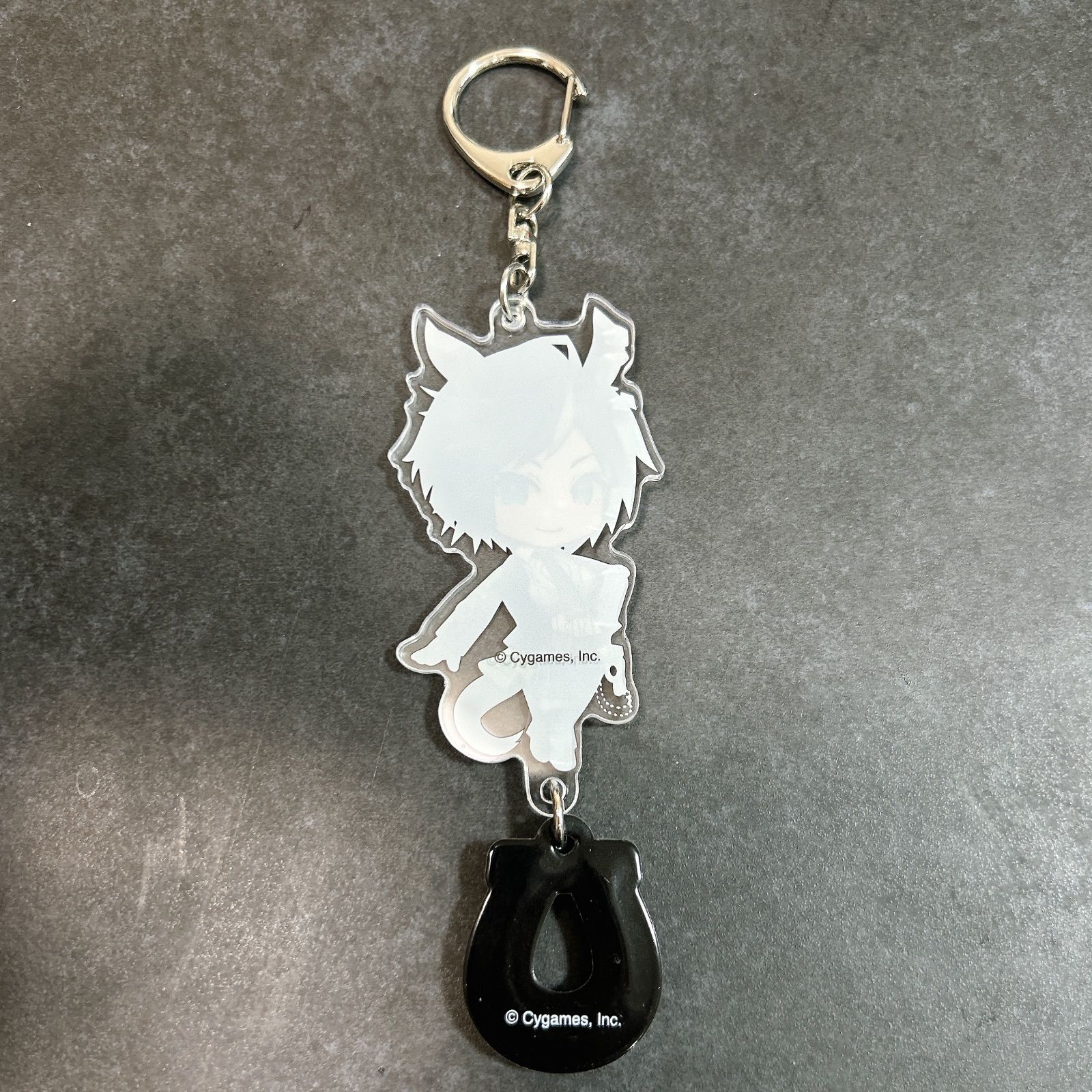 C91 ウマ娘 フジキセキ ラバー蹄鉄付きアクリルキーホルダー - メルカリ