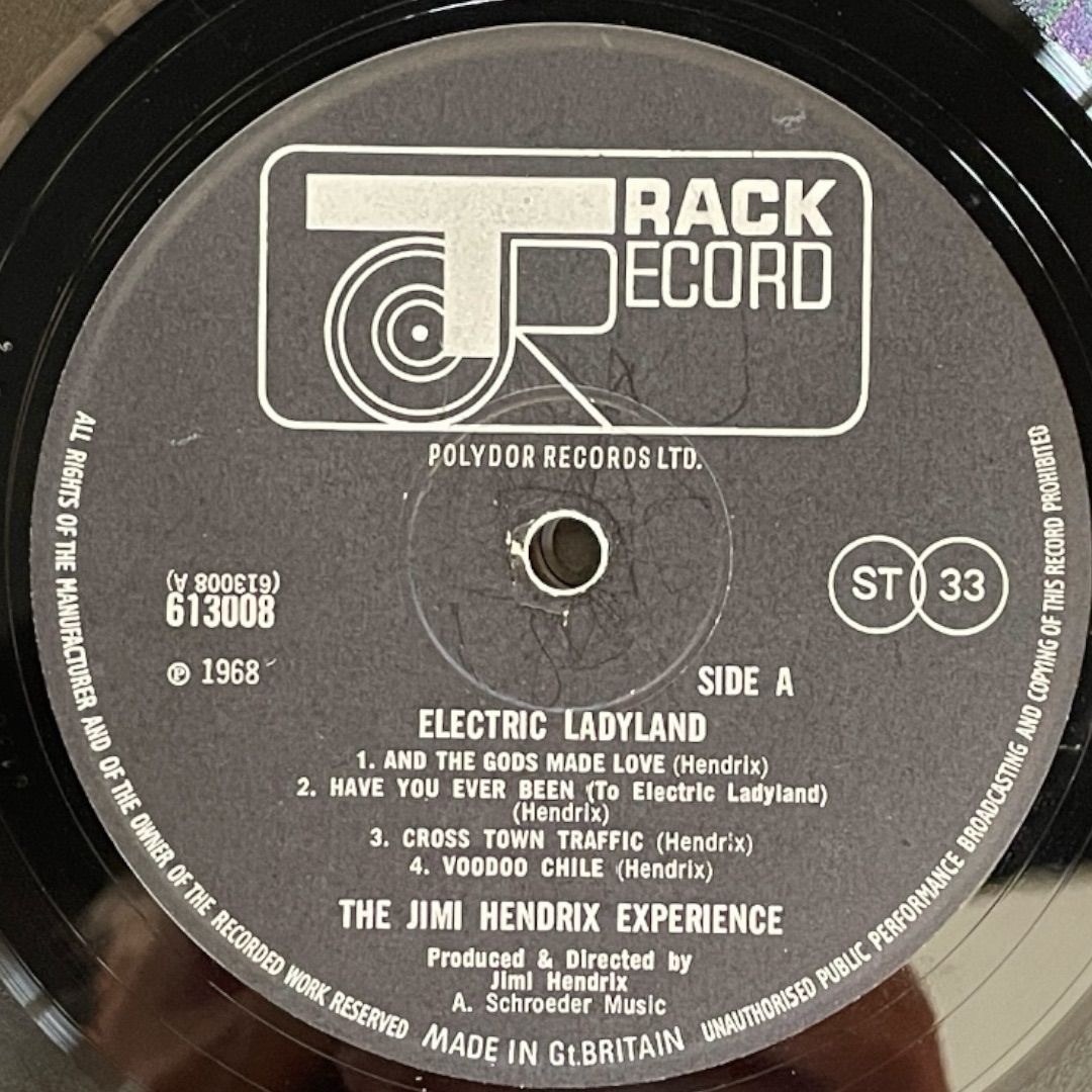 UK盤 THE JIMI HENDRIX EXPERIENCE ELECTRIC LADYLAND 洋楽 レコード CD DVD ブルーレイ